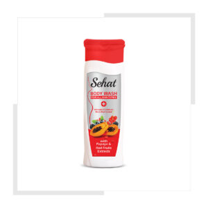 شامپو بدن میوه های سرخ و پاپایا