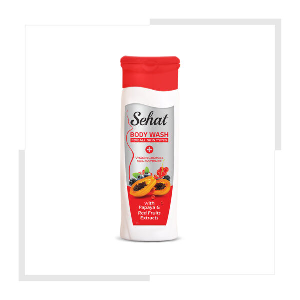 شامپو بدن میوه های سرخ و پاپایا