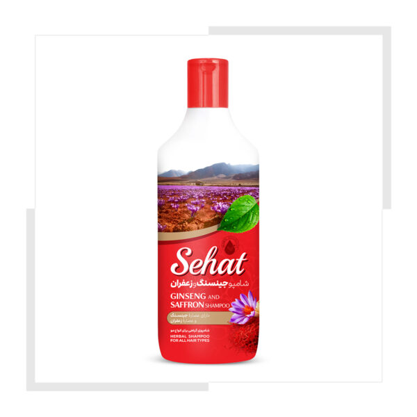 شامپو زعفران و جینسنگ صحت 1000 گرمی