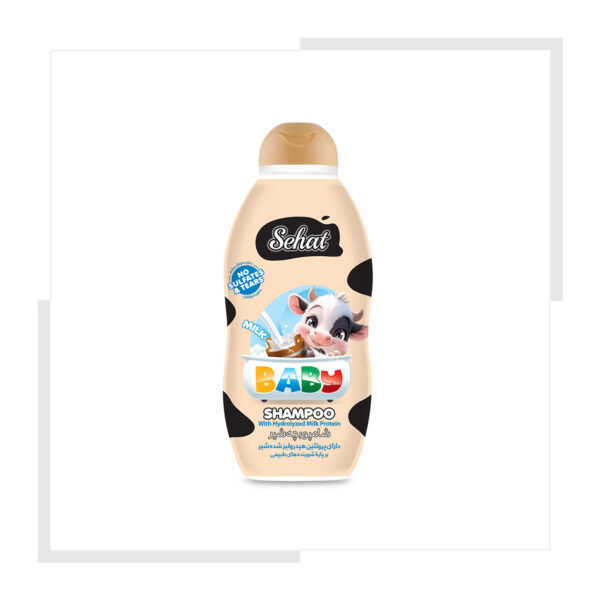 شامپو بچه پروتئین شیر صحت 500 گرمی